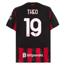 AC Milan Theo 19 Hjemmebanetrøje 2025-26 Fodboldsæt