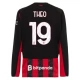 AC Milan Theo 19 Hjemmebanetrøje 2025-26 Langærmet Fodboldsæt