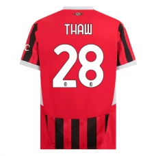 AC Milan Thiaw 28 Hjemmebanetrøje 2024-25 Fodboldsæt