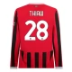 AC Milan Thiaw 28 Hjemmebanetrøje 2024-25 Langærmet Fodboldsæt