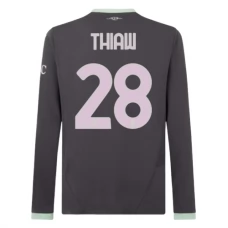 AC Milan Thiaw 28 Tredjetrøje 2024-25 Langærmet Fodboldsæt