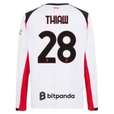AC Milan Thiaw 28 Udebanetrøje 2025-26 Langærmet Fodboldsæt