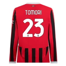 AC Milan Tomori 23 Hjemmebanetrøje 2024-25 Langærmet Fodboldsæt