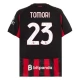 AC Milan Tomori 23 Hjemmebanetrøje 2025-26 Fodboldsæt