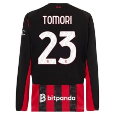 AC Milan Tomori 23 Hjemmebanetrøje 2025-26 Langærmet Fodboldsæt