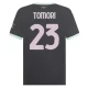 AC Milan Tomori 23 Tredjetrøje 2024-25 Fodboldsæt