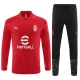 AC Milan Træningssæt 2023-24 - 1-4 Zip Rød