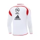 AC Milan Træningstrøje 2004-05 - 1-4 Zip Retro Hvid