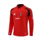 AC Milan Træningstrøje 2004-05 - 1-4 Zip Retro Rød