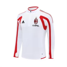 AC Milan Træningstrøje 2005-06 - 1-4 Zip Retro Hvid