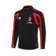 AC Milan Træningstrøje 2005-06 - 1-4 Zip Retro Sort