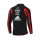 AC Milan Træningstrøje 2005-06 - 1-4 Zip Retro Sort