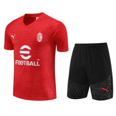 AC Milan Træningstrøje Sæt 2023-24 - Rød