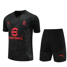 AC Milan Træningstrøje Sæt 2023-24 - Sort