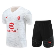 AC Milan Træningstrøje Sæt Børn 2023-24 - Shorts Hvid