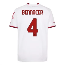 AC Milan Trøje 2022-23 Bennacer 4 Udebanetrøje