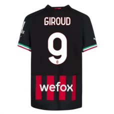 AC Milan Trøje 2022-23 Giroud 9 Hjemmebanetrøje