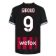 AC Milan Trøje 2022-23 Giroud 9 Hjemmebanetrøje