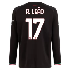 AC Milan Trøje 2022-23 R. Leao 17 Langærmet Hjemmebanetrøje