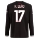 AC Milan Trøje 2022-23 R. Leao 17 Langærmet Hjemmebanetrøje