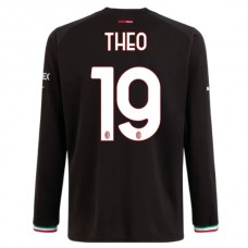 AC Milan Trøje 2022-23 Theo 19 Langærmet Hjemmebanetrøje