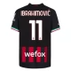 AC Milan Trøje 2022-23 Zlatan Ibrahimović 11 Hjemmebanetrøje