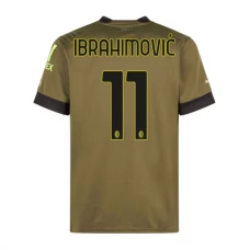 AC Milan Trøje 2022-23 Zlatan Ibrahimović 11 Tredjetrøje
