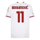 AC Milan Trøje 2022-23 Zlatan Ibrahimović 11 Udebanetrøje
