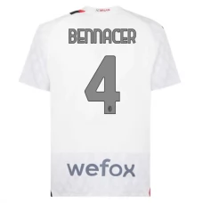 AC Milan Trøje 2023-24 Bennacer 4 Udebanetrøje