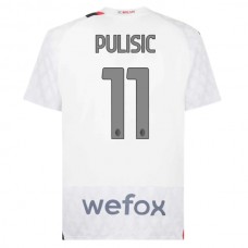 AC Milan Trøje 2023-24 Christian Pulisic 11 Udebanetrøje