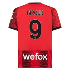 AC Milan Trøje 2023-24 Giroud 9 Hjemmebanetrøje