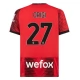 AC Milan Trøje 2023-24 Origi 27 Hjemmebanetrøje