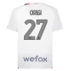 AC Milan Trøje 2023-24 Origi 27 Udebanetrøje