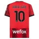 AC Milan Trøje 2023-24 Rafa Leao 10 Hjemmebanetrøje