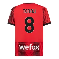 AC Milan Trøje 2023-24 Tonali 8 Hjemmebanetrøje