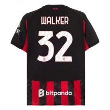 AC Milan Walker 32 Hjemmebanetrøje 2025-26 Fodboldsæt