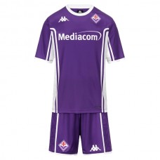 ACF Fiorentina Børn Hjemmebanetrøje 2025-26 Fodboldsæt
