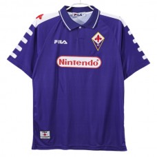 ACF Fiorentina Hjemmebanetrøje Retro 1998-99 Fodboldsæt