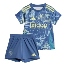 AFC Ajax Børn Udebanetrøje 2024-25 Fodboldsæt