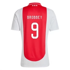 AFC Ajax Brobbey 9 Hjemmebanetrøje 2024-25 Fodboldsæt