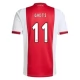 AFC Ajax Godts 11 Hjemmebanetrøje 2025-26 Fodboldsæt