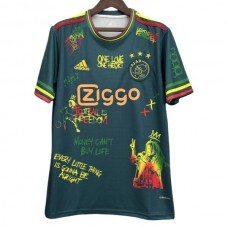AFC Ajax Hjemmebanetrøje Special Edition Bob Marley Green 2025-26 Fodboldsæt