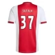 AFC Ajax Šutalo 37 Hjemmebanetrøje 2025-26 Fodboldsæt