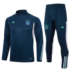 AFC Ajax Træningssæt 2023-24 - 1-4 Zip Blå