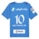 Al-Hilal SFC Neymar Jr 10 Hjemmebanetrøje 2023-24 Fodboldsæt