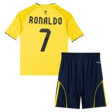 Al Nassr FC Børn Ronaldo 7 Hjemmebanetrøje 2025-26 Fodboldsæt