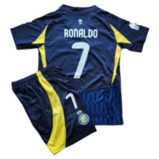 Al Nassr FC Børn Ronaldo 7 Udebanetrøje 2024-25 Fodboldsæt