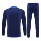 Al Nassr FC Børn Træningssæt 2024-25 - 1-4 Zip Blå
