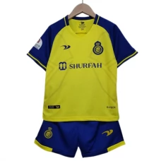 Al Nassr FC Fodboldsæt Børn 2022-23 Hjemmebanetrøje
