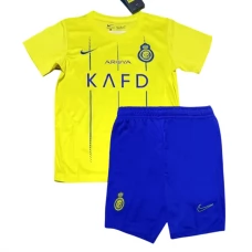 Al Nassr FC Fodboldsæt Børn 2023-24 Hjemmebanetrøje